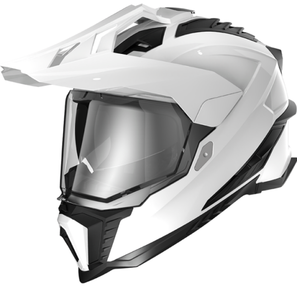 Enduro prilba LS2 MX701 Explorer Solid biela Veľkosť: XS