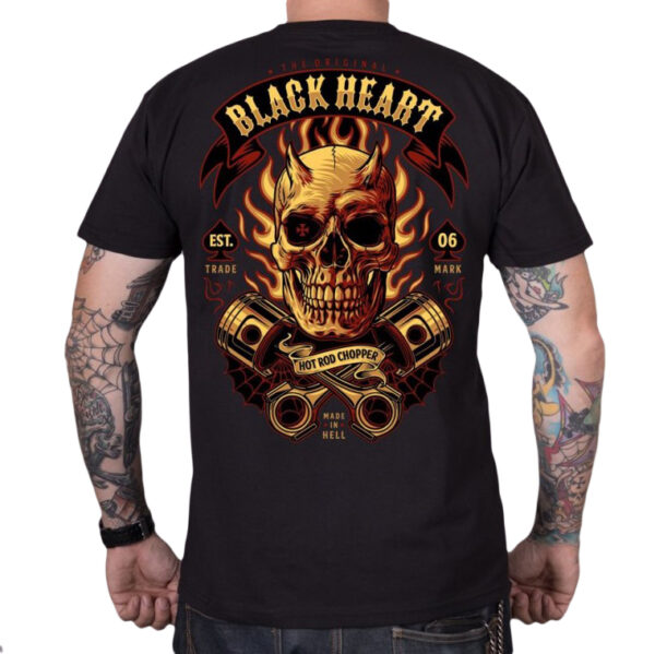 Pánske tričko Black Heart Hell Boy Veľkosť: M