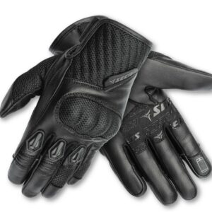 Dámske rukavice na motocykel SECA Axis Mesh čierne Veľkosť: S