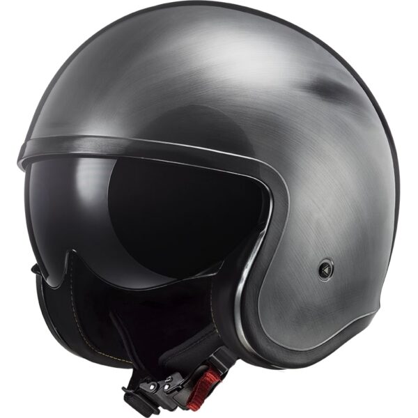 Otvorená prilba na motocykel LS2 OF599 Spitfire Jeans Titanium Veľkosť: XS