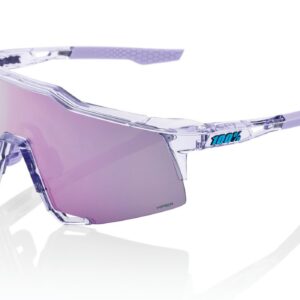 Slnečné okuliare 100% SPEEDCRAFT Polished Lavender fialové (fialové sklo)