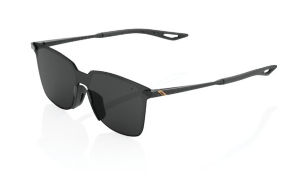 Slnečné okuliare 100% LEGERE SQUARE Polished Black čierne (dymové sklá)
