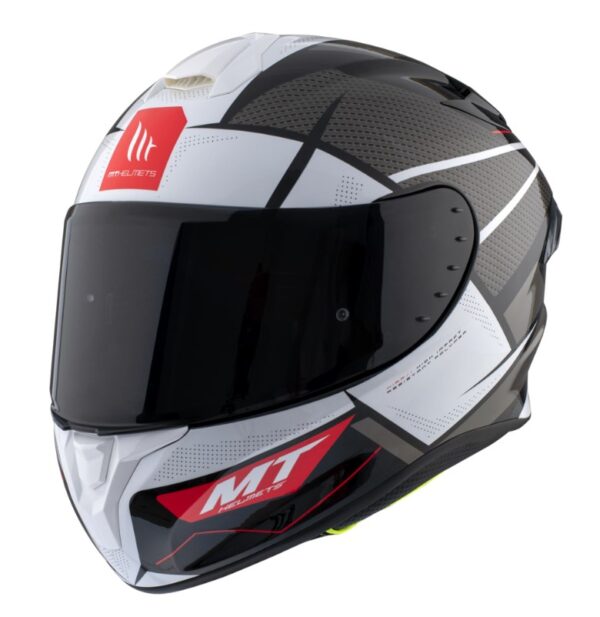 Integrálna prilba na motocykel MT FF106 Pro Targo Pro Podium B0 čierno-biela Veľkosť: 2XL