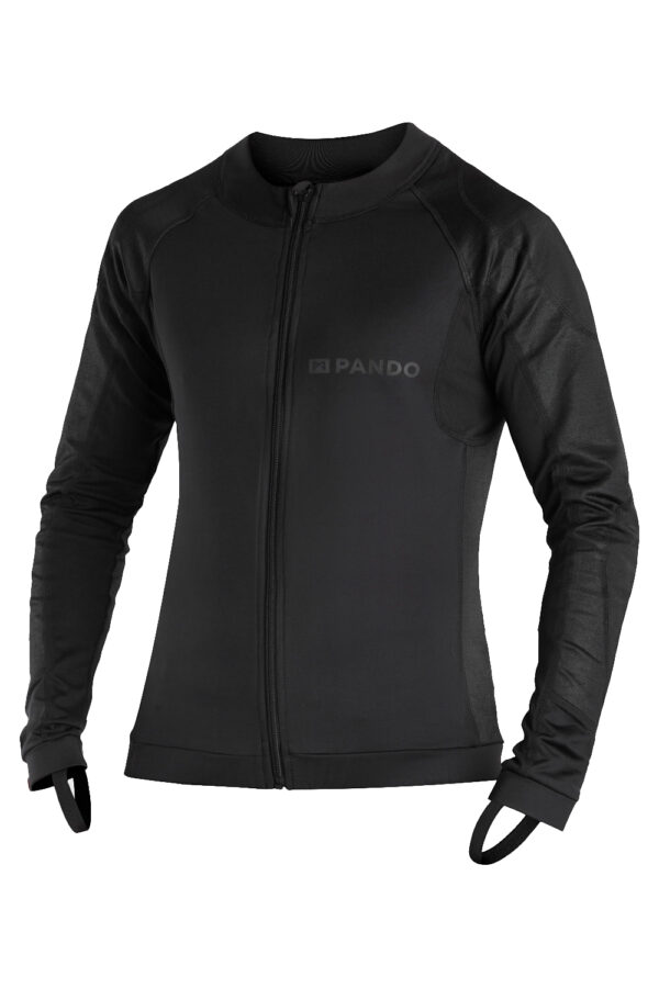 Košeľa na motorku PANDO MOTO Shell UH čierna Veľkosť: 3XL