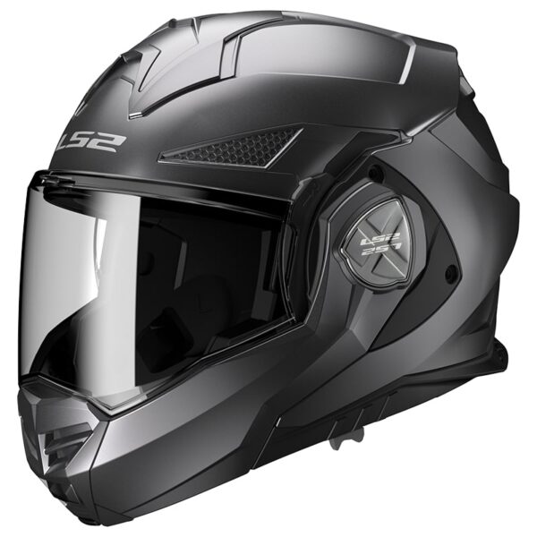 Preklápacia prilba na motocykel LS2 FF901 Advant X Solid titánová matná Veľkosť: L