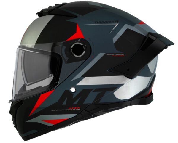 Integrálna prilba na motocykel MT Thunder 4 SV Exeo čierno-šedo-červená Veľkosť: M