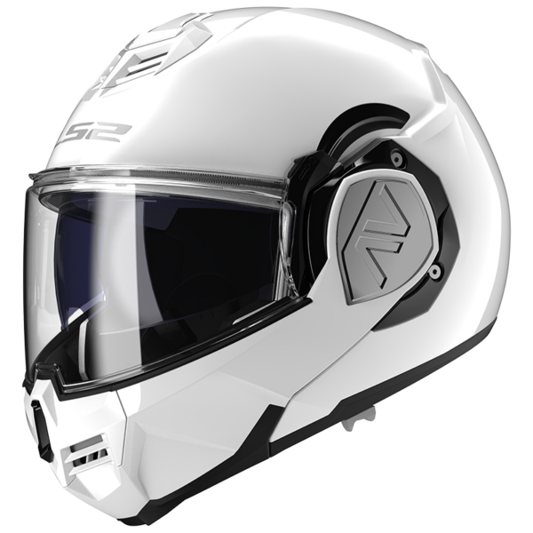 Preklápacia prilba na motocykel LS2 FF906 Advant Solid biela Veľkosť: XL