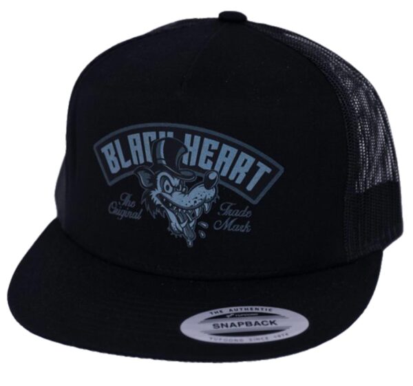 Šiltovka Black Heart Wolf