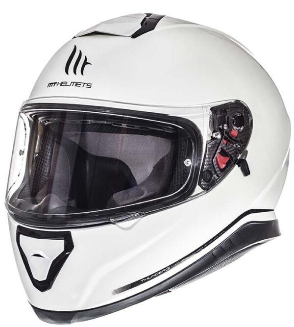Integrálna prilba na motorku MT Thunder 3 SV biela Veľkosť: 3XL