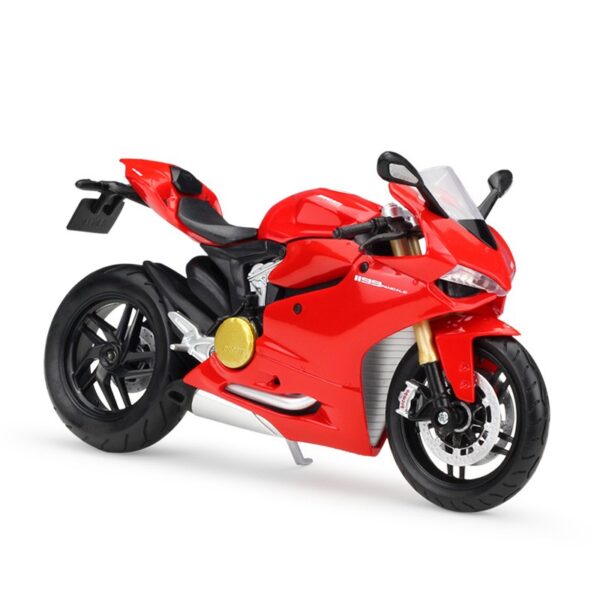 MAISTO MODEL 1:18 DUCATI 1199 PANIGALE ČERVENÁ