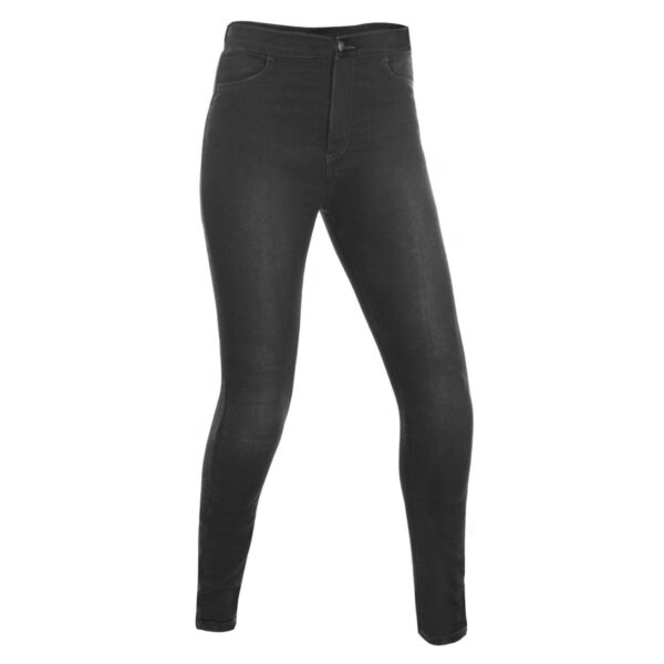 Skrátené dámske legíny Oxford Jeggings čierne Veľkosť: W22/L26