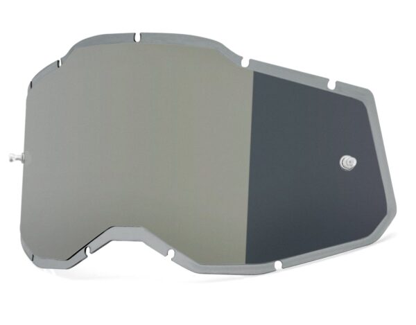 Plexi 100% Injected Racecraft 2/Accuri 2/Strata 2 sivé zrkadlové (Anti-fog)