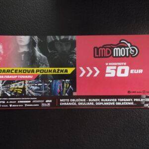 Darčeková poukážka 50 eur