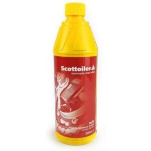 Scottoiler olej 500 ml červený