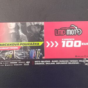 Darčeková poukážka 100 eur